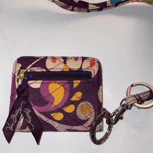 Vera Bradley wallet with the long straps
